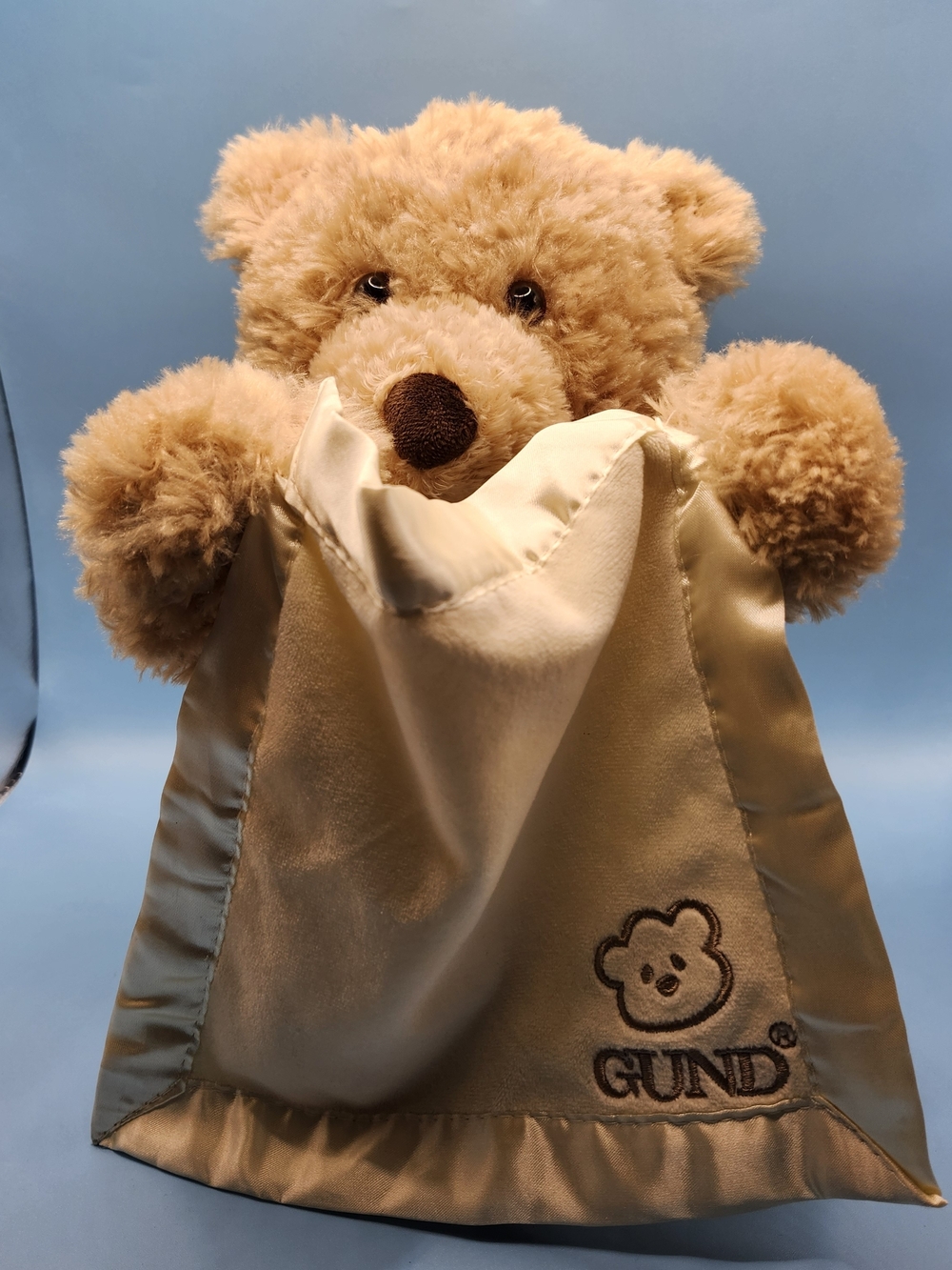 GUND 320193 Peek-A-Boo Teddy Bear Animated Stuffed Animal Plush 11.5 in - Brown